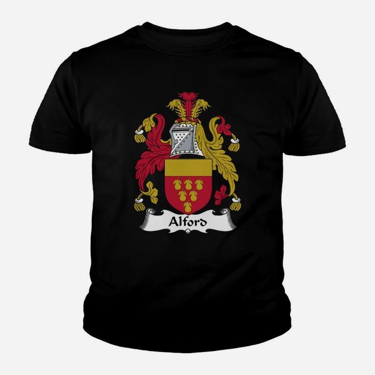 Alford Family Crest / Coat Of Arms British Family Crests Kid T-Shirt