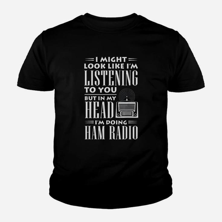 Amateur Radio Funny Vintage Hobby Ham Operators Gift Kid T-Shirt