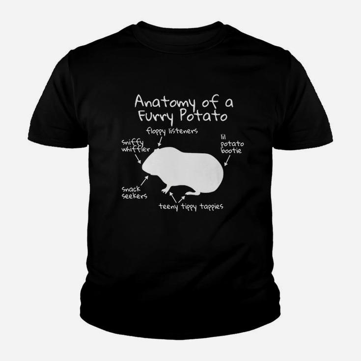 Anatomy Of A Furry Potato Funny Guinea Pig Kid T-Shirt