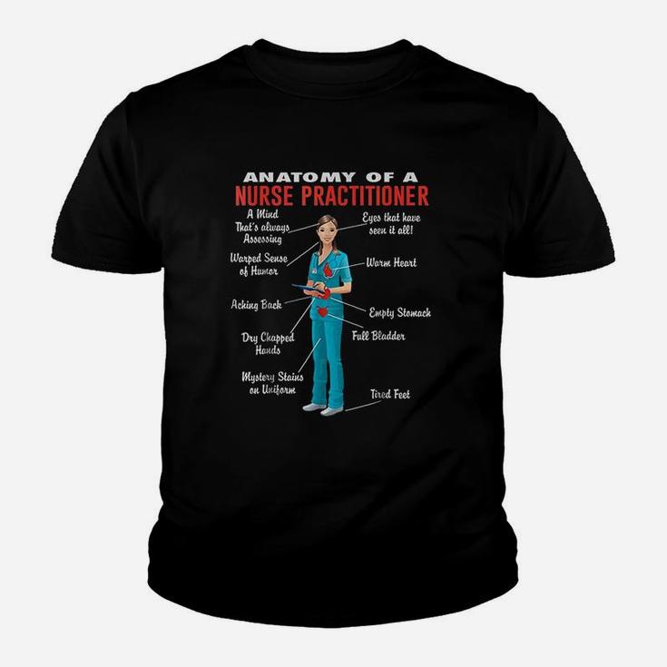 Anatomy Of A Nurse Practitioner Nurse Practitioner Kid T-Shirt