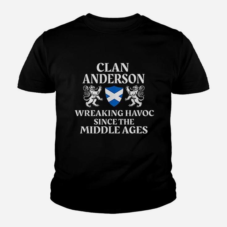 Anderson Scottish Family Clan Scotland Name Kid T-Shirt