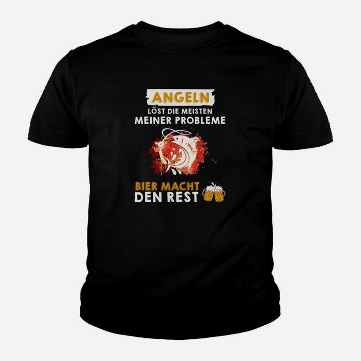 Angeln Löst Die Meisten Meiner-Theme Kinder T-Shirt