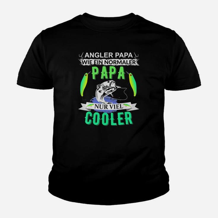 Angler Papa Kinder Tshirt für Herren - Perfekt zum Vatertag