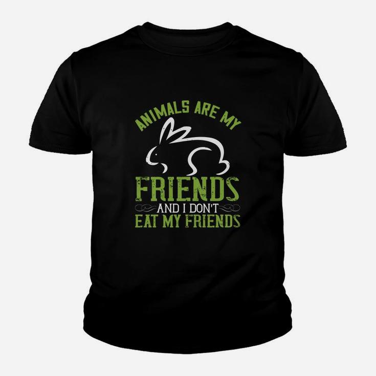 Animals Are My Friends And I Don't Eat My Friendss Kid T-Shirt
