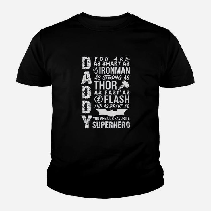 Apparel Daddy Superhero, dad birthday gifts Kid T-Shirt