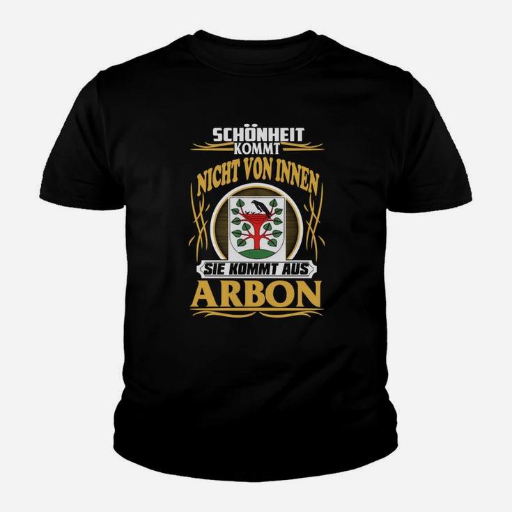 Arbon Stolz Kinder Tshirt: Schönheit aus Arbon, Einzigartiges Design