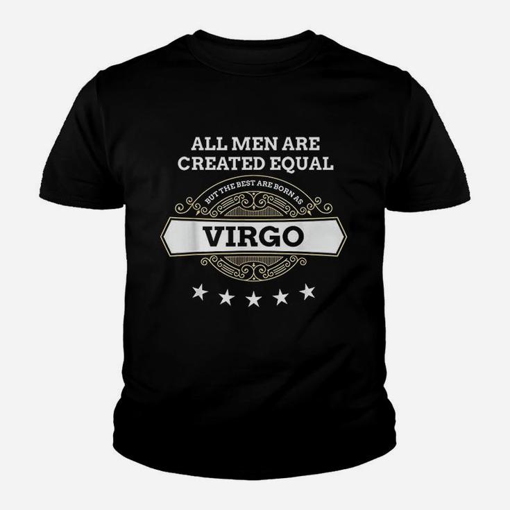 August September All Men Equal But Best Born As Virgo Kid T-Shirt