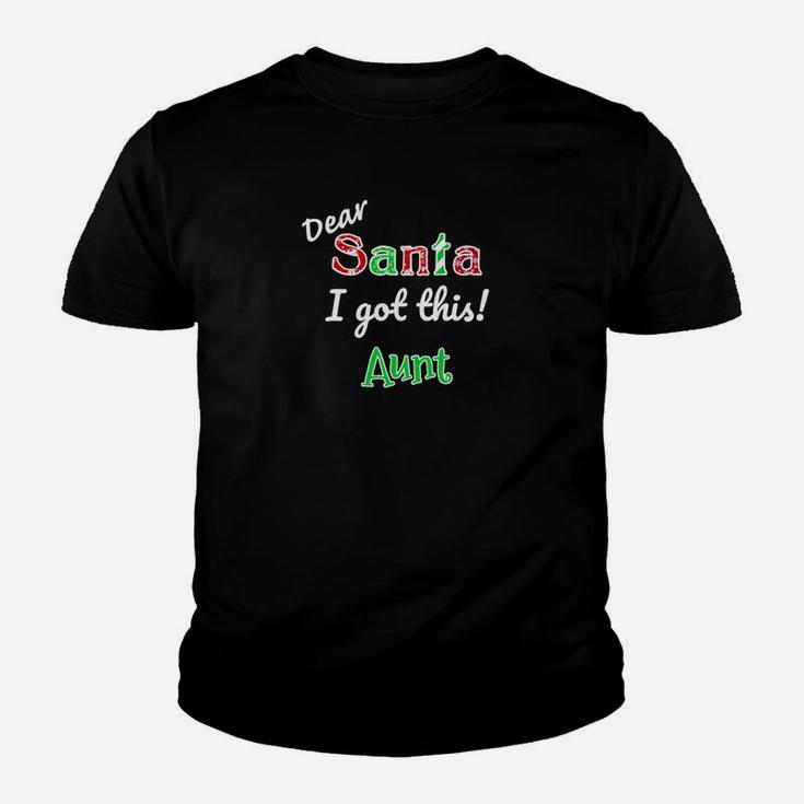 Aunt Elf Got This Santa Holiday Christmas Kid T-Shirt