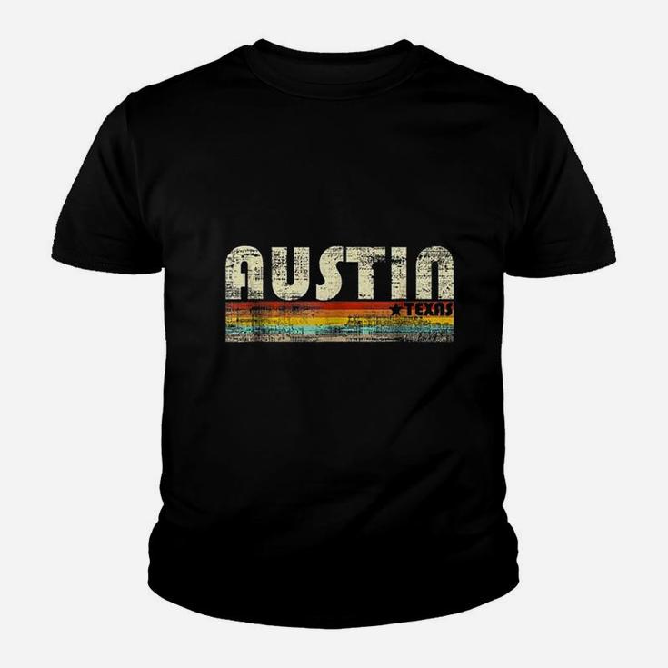 Austin Texas Vintage Retro Austin Kid T-Shirt