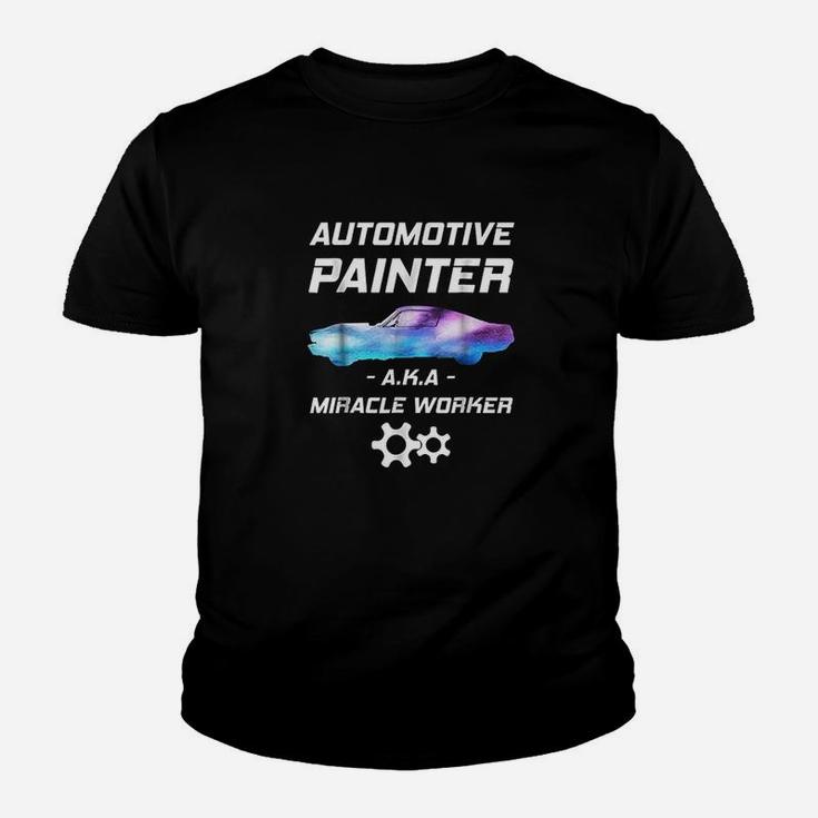 Automotive Painter Miracle Worker Auto Body Painter Kid T-Shirt