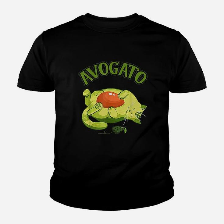 Avogato Cat Avocado Kid T-Shirt