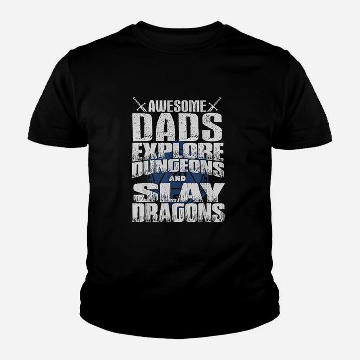 Awesome Dads Explore Dungeons, best christmas gifts for dad Kid T-Shirt