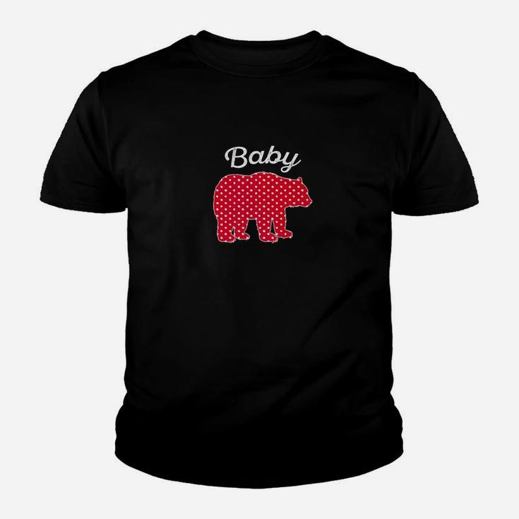Baby Bear Red Matching Family Pajama Gift Kid T-Shirt