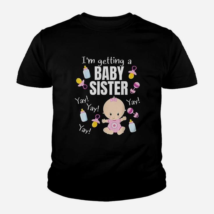 Baby Sister Reveal Im Getting A Baby Sister Cute Baby Kid T-Shirt