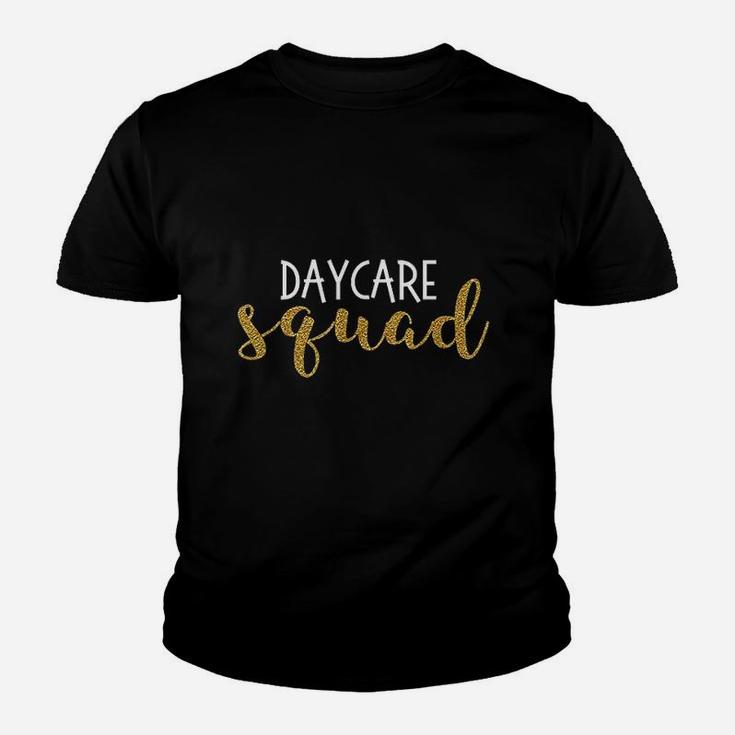 Back To School Team Gift For Daycare Provider Daycare Squad Kid T-Shirt