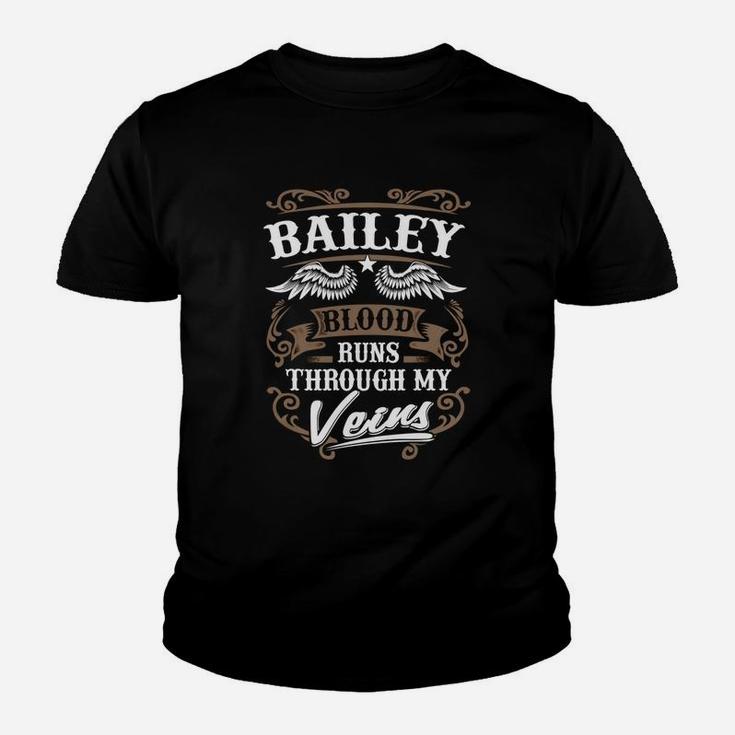 Bailey Blood Runs Through My Veins Kid T-Shirt