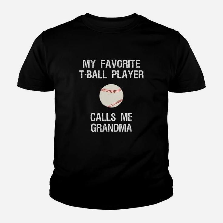 Ball Grandma Shirt - Funny Proud Tee Ball Grandma Favorite Kid T-Shirt