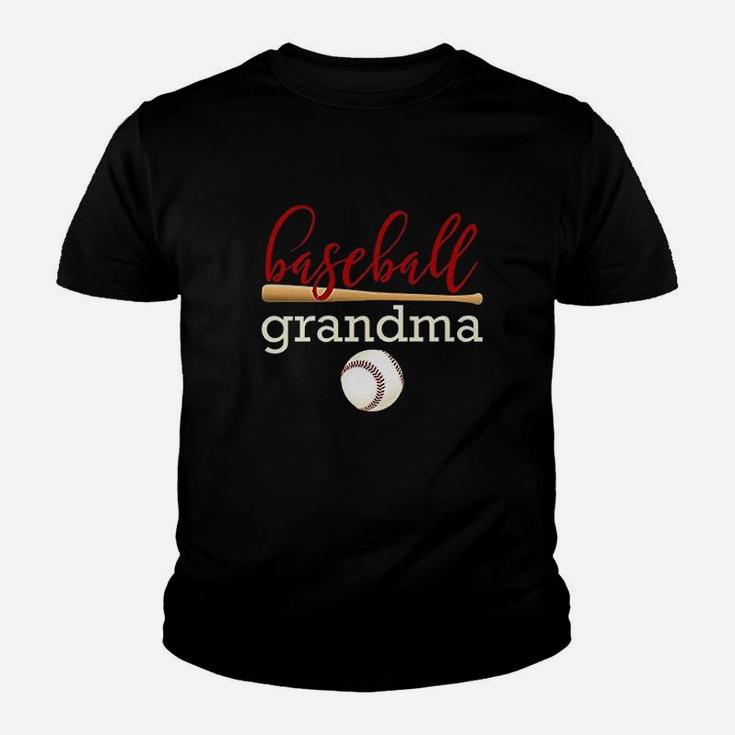 Baseball Grandma Family Baseball Kid T-Shirt