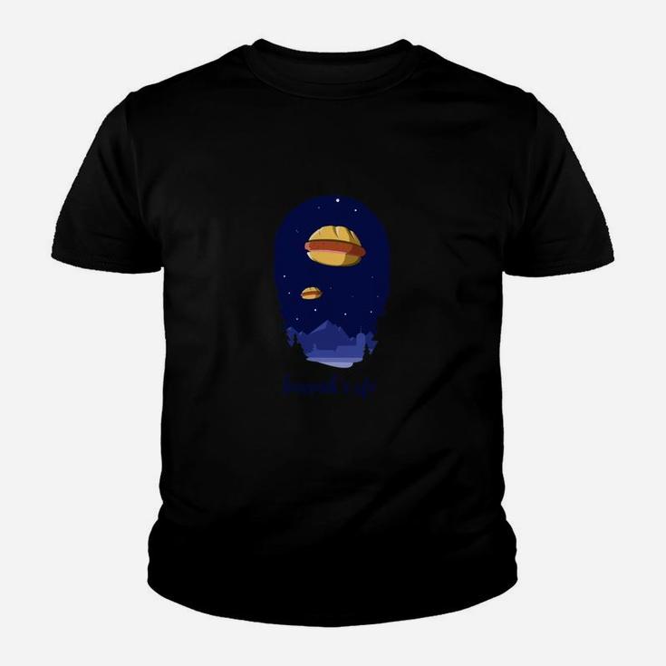 Bayerische Ufo Leberkassemmel Kinder T-Shirt