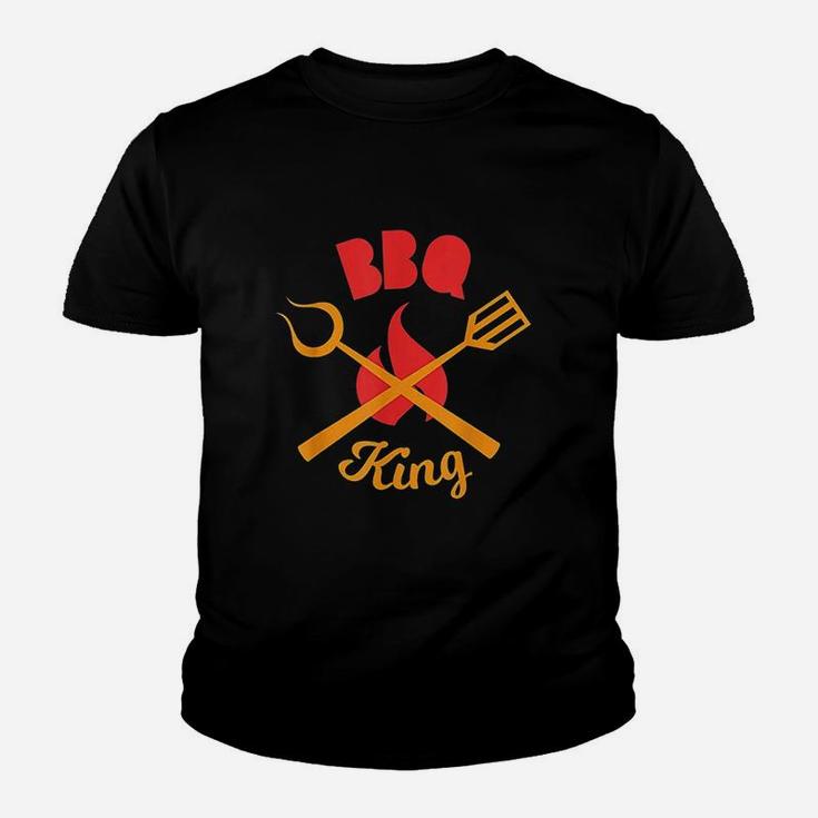 Bbq King Hot Grilled Barbecue Tools Grilling Gift For Dad Kid T-Shirt