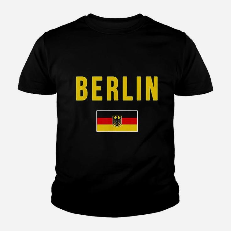 Berlin Germany German Flag Tourist Souvenir Kid T-Shirt