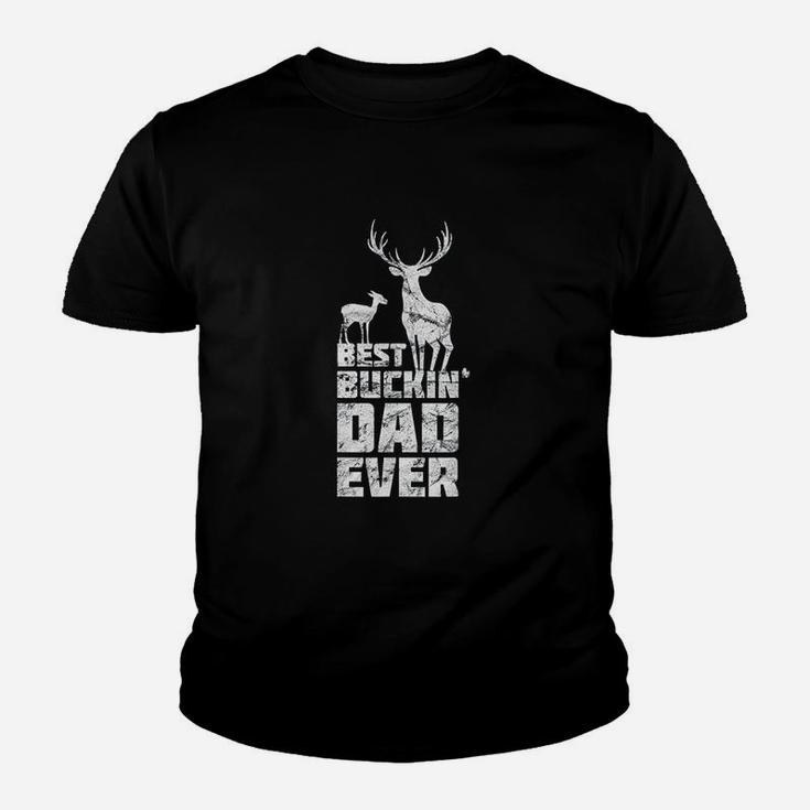 Best Buckin Dad Ever Gift Deer Father Kid T-Shirt