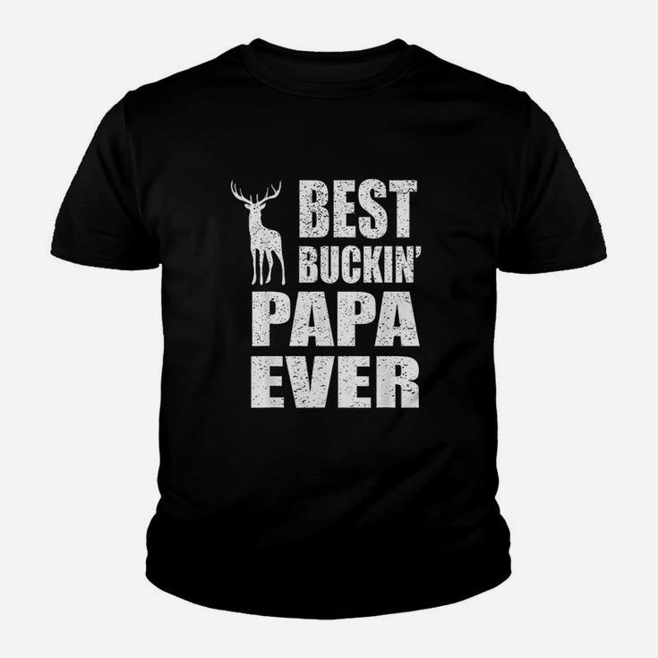Best Buckin Papa Ever Deer Fathers Day Kid T-Shirt