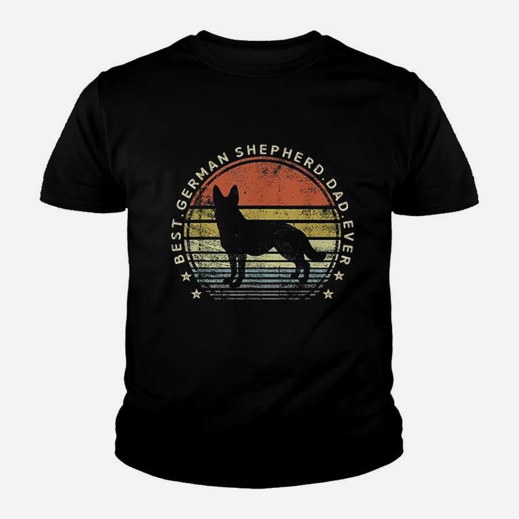 Best German Shepherd Dad Ever Daddy Gifts Dog Lover Owner Kid T-Shirt