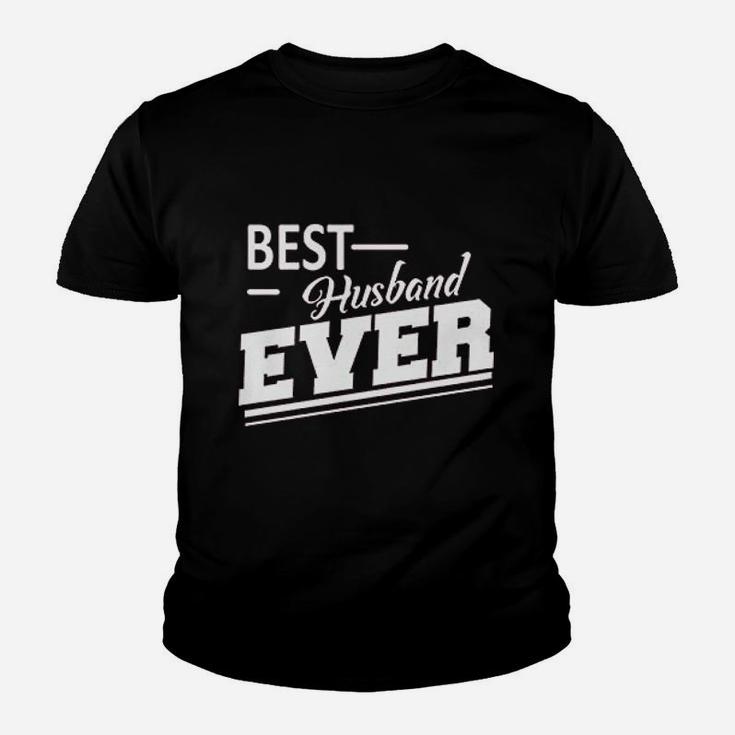 Best Husband Ever Gift For Husband From Wife Wedding Marriage Kid T-Shirt