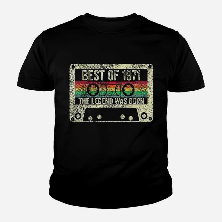 Best Of 1971 Birthday Gift Vintage Retro  Kid T-Shirt