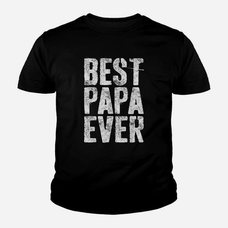 Best Papa Ever Grandfather Gift Kid T-Shirt
