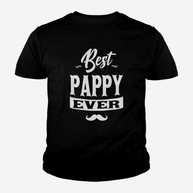 Best Pappy Ever Fathers Day Gifts Men Grandpa Kid T-Shirt