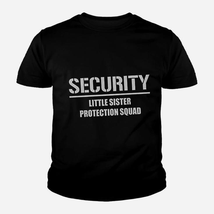 Big Brother And Little Sister Siblings Set Security For My Little Sister Kid T-Shirt
