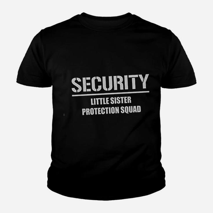 Big Brother Little Sister Siblings Set Security For My Little Sister Kid T-Shirt