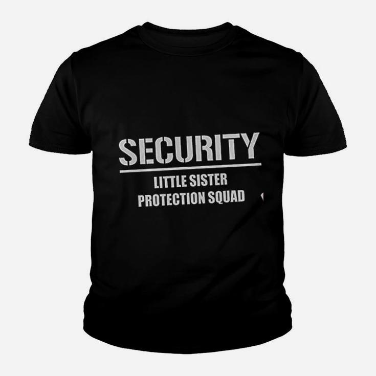 Big Brother Little Sister Siblings Set Security For My Little Sister Kid T-Shirt