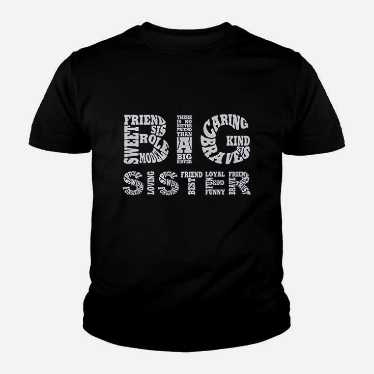Big Girls Big Sister, sister presents Kid T-Shirt