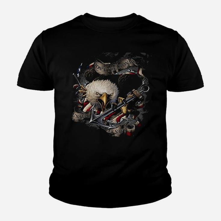 Black Ink Navy Eagle Kid T-Shirt