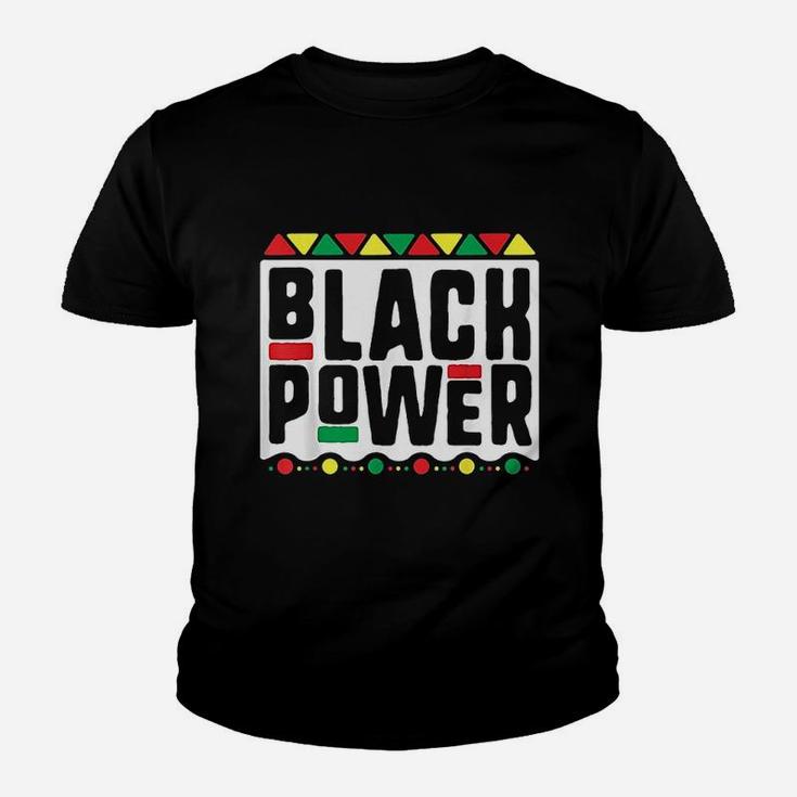 Black Power T-Shirt For Men Women Kids History Month Africa