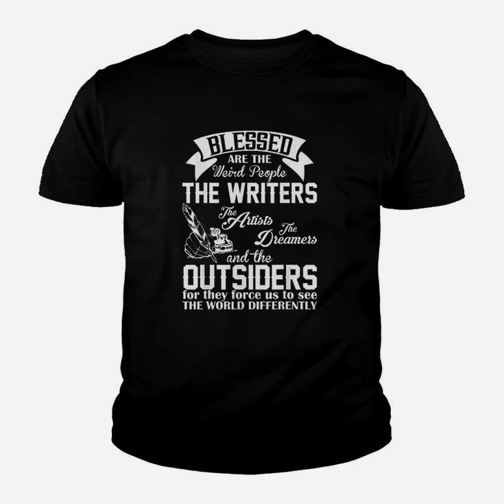 Blessed Are Weird People Writers Artists Dreamer Youth T-shirt