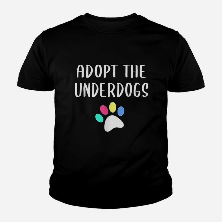 Blind Dog Rescue Alliance Adopt The Underdogs Kid T-Shirt