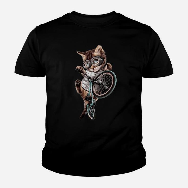 Bmx Cat Kid T-Shirt