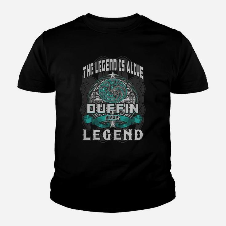Bns55856-duffin Endless Legend 3 Head Dragon Youth T-shirt