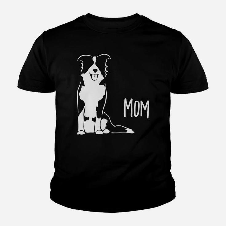 Border Collie Mom Dog Mom Happy Mothers Day Kid T-Shirt