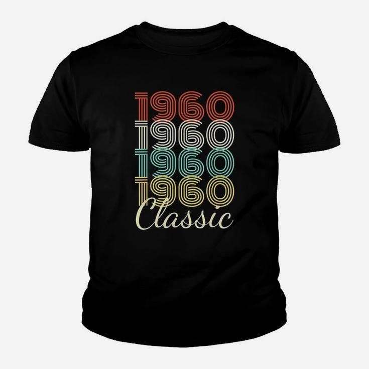Born In 1960 Birthday Gift 62 Years Old Vintage Classic 1960  Kid T-Shirt