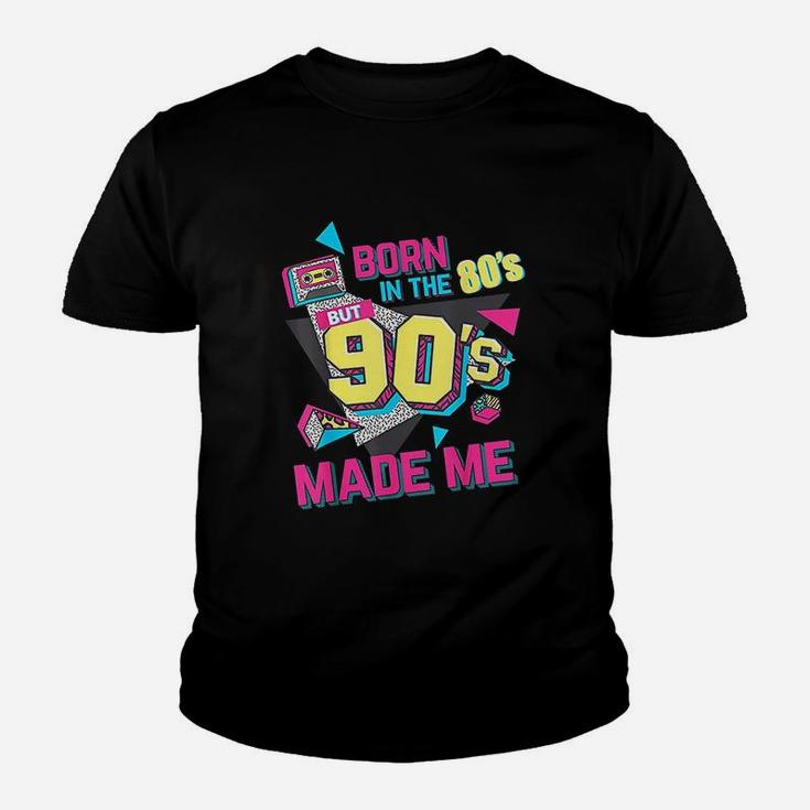Born In The 80s But 90s Made Me Gift I Love 80s Love 90s Kid T-Shirt