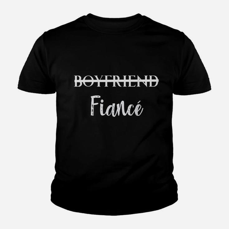 Boyfriend Fiance Engagement, best friend christmas gifts, birthday gifts for friend, gift for friend Kid T-Shirt