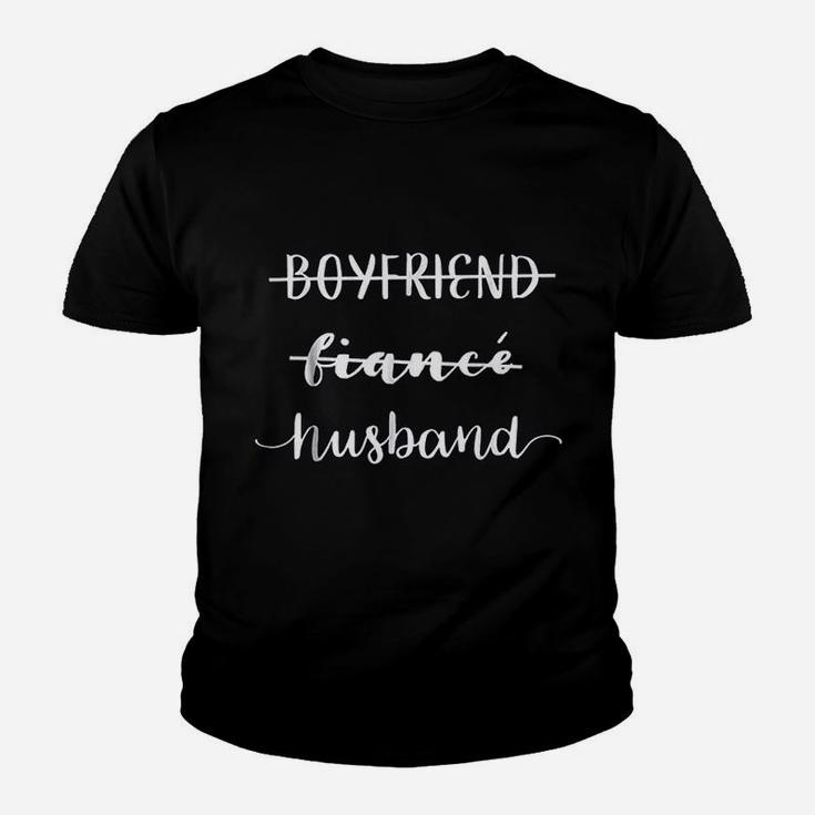 Boyfriend Fiance Husband, best friend christmas gifts, gifts for your best friend, gift for friend Kid T-Shirt