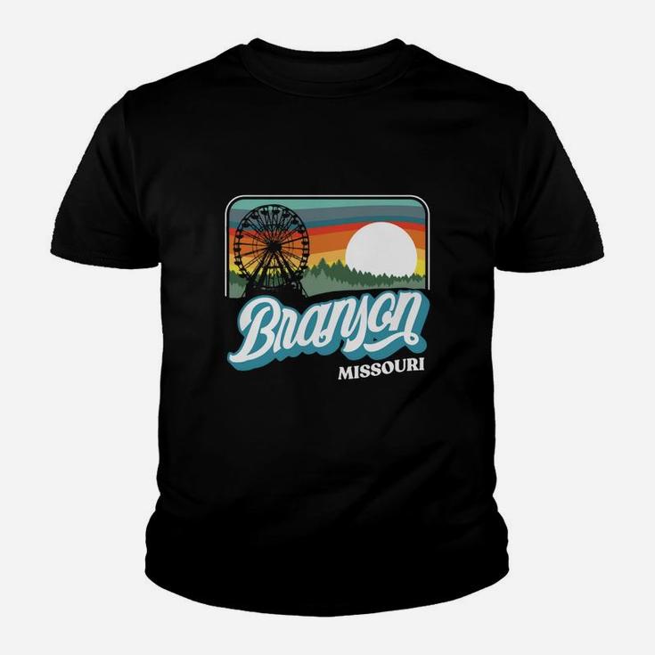 Branson Missouri Vintage 80s Style Retro Distressed Kid T-Shirt
