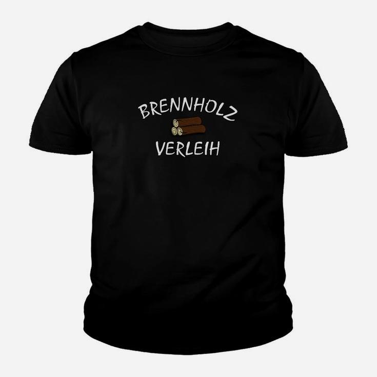 Brennholz Verleih Limiterte Edition Kinder T-Shirt