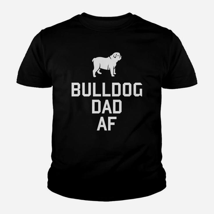 Bulldog Dad Af Funny Bulldogs Kid T-Shirt
